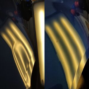 Usuwanie wgnieceń bez lakierowania krosno. Naprawa błotnika bez konieczności lakierowania metodą pdr